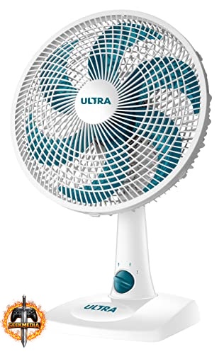 Ventilador de Mesa Mondial 30cm 110V Branco/Azul