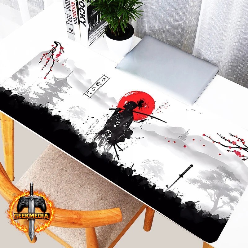 Mousepad Gamer Anime Samurai 500x1000mm