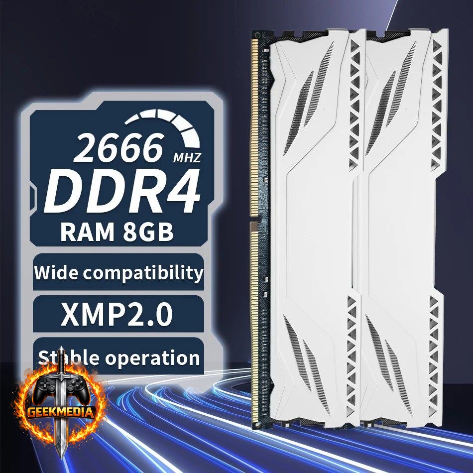 Memória RAM Envinda DDR4 8GB 2666MHz