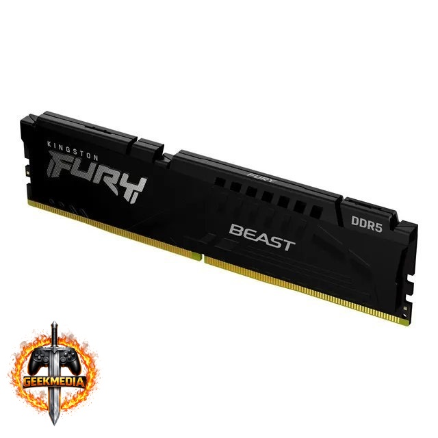 Memória Kingston Fury Beast 16GB DDR5 4800MHz