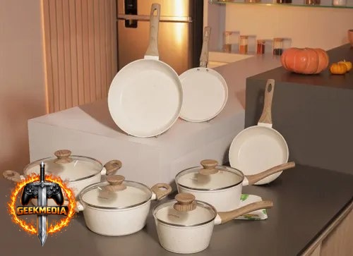 Conjunto de Panelas Cook Marmol Mimo Style