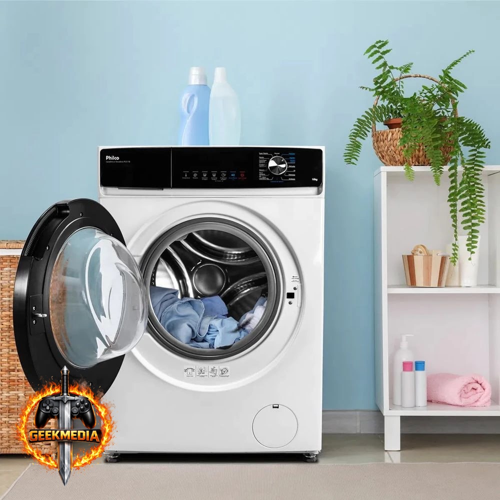 Lava e Seca Philco PLS11B 10kg Invertplus Branco