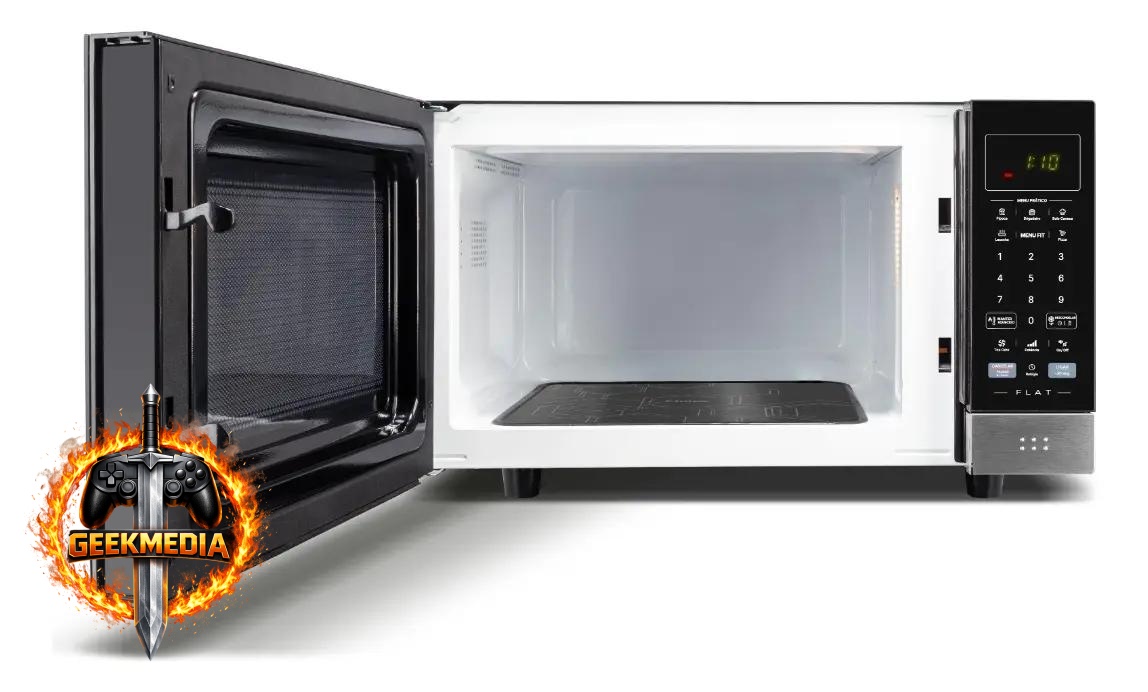 Micro-ondas Philco PMO30F Flat 28L 220V Preto Espelhado