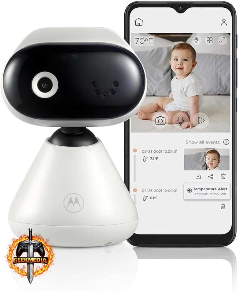 Motorola Câmera Babá HD Com Zoom Wi-Fi