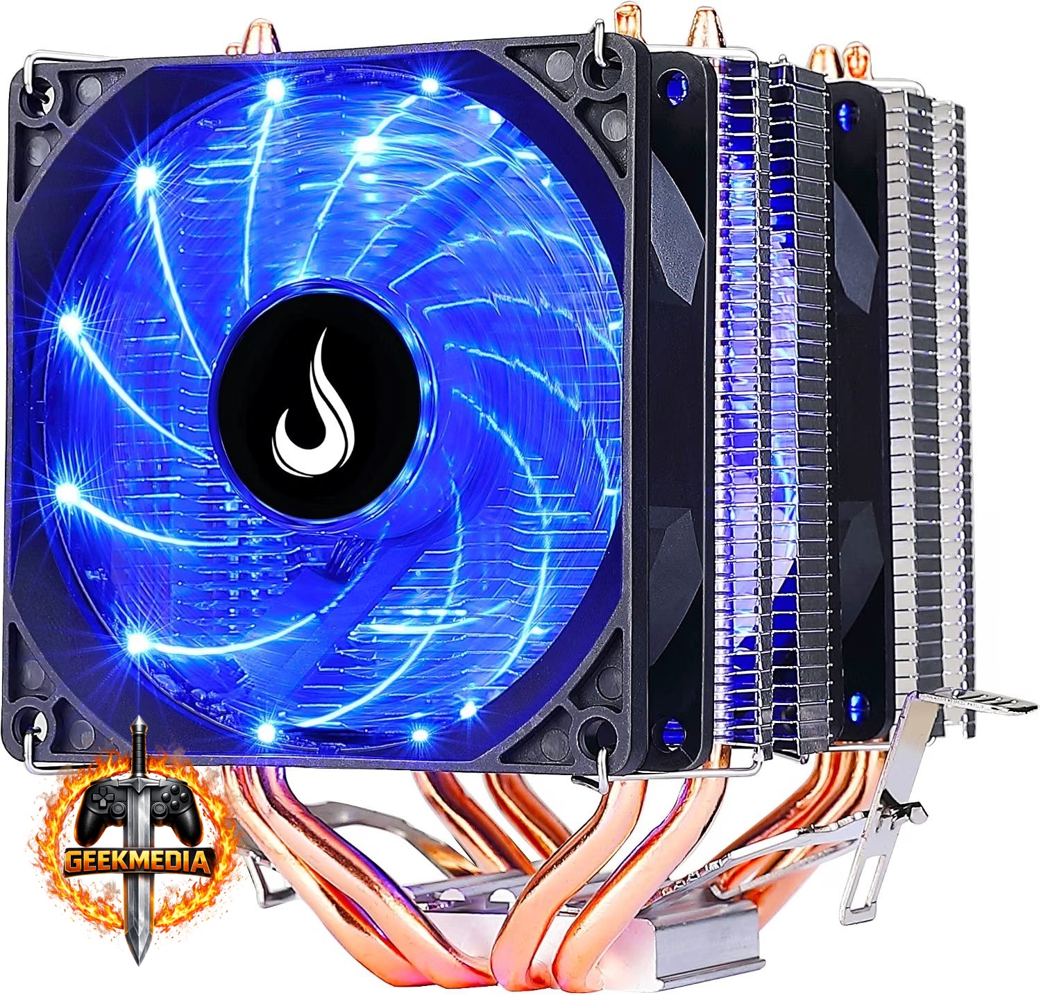 Air Cooler Rise Mode Gamer G700 180mm LED Azul