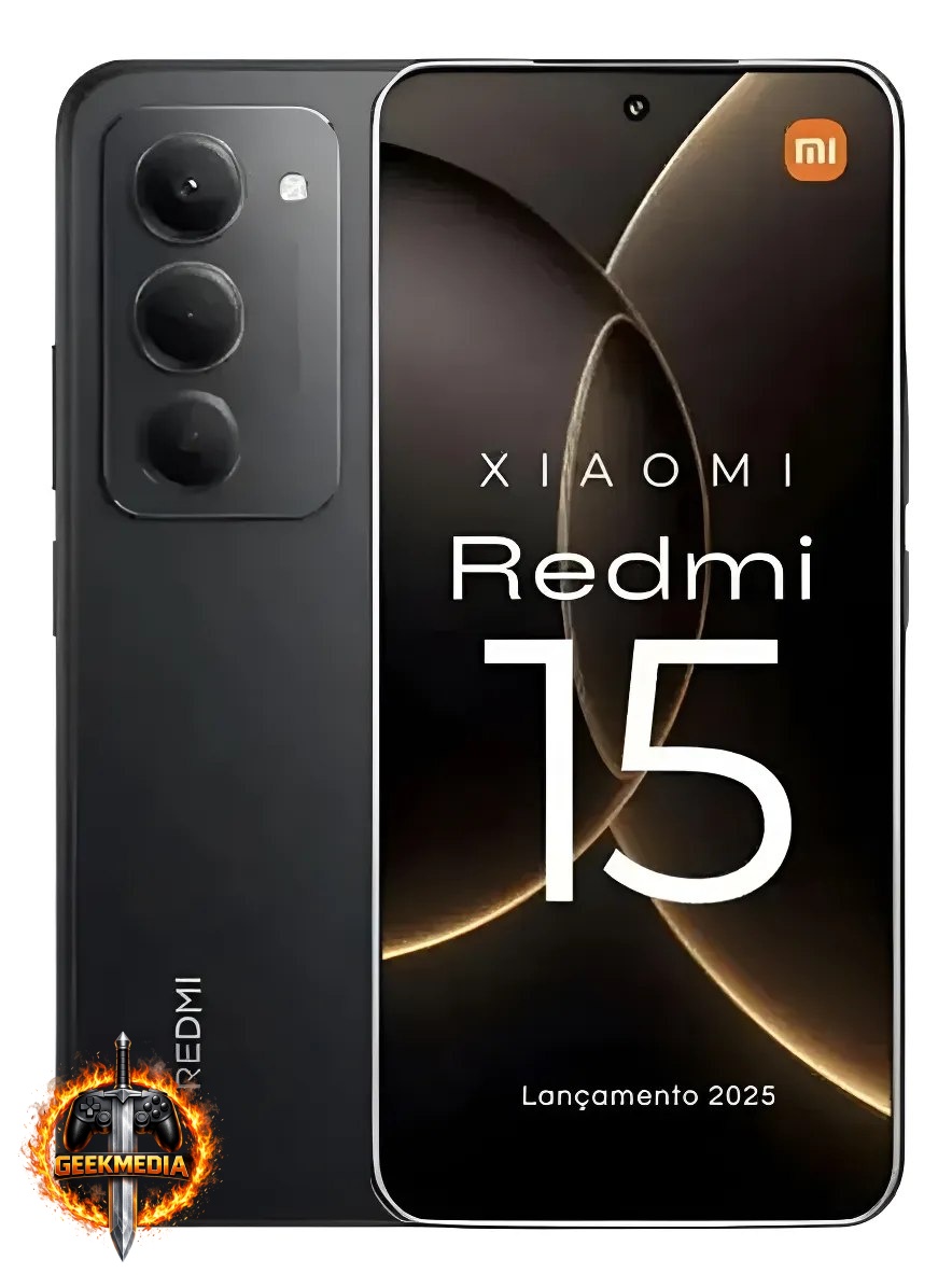 Smartphone Xiaomi Redmi 15 Global 256GB/8GB RAM Preto