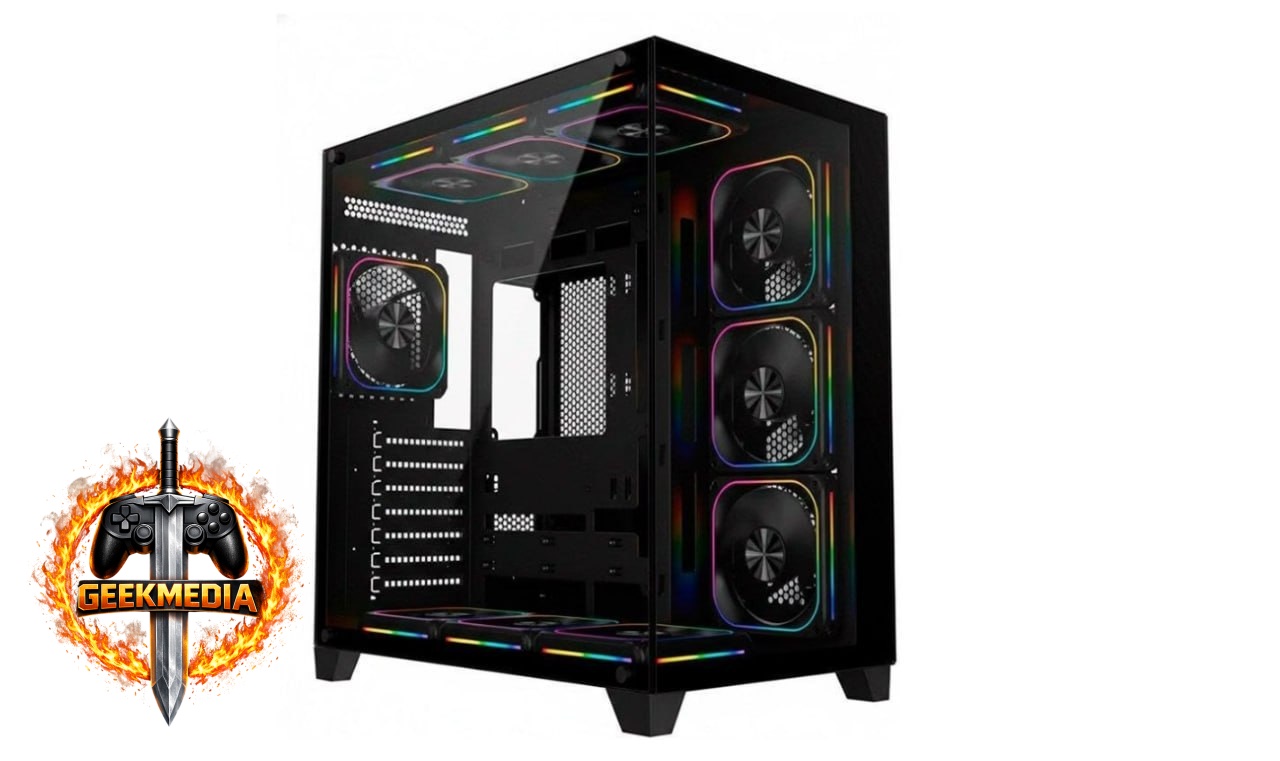 Gabinete Gamer Liketec Zeus V3 ATX Preto