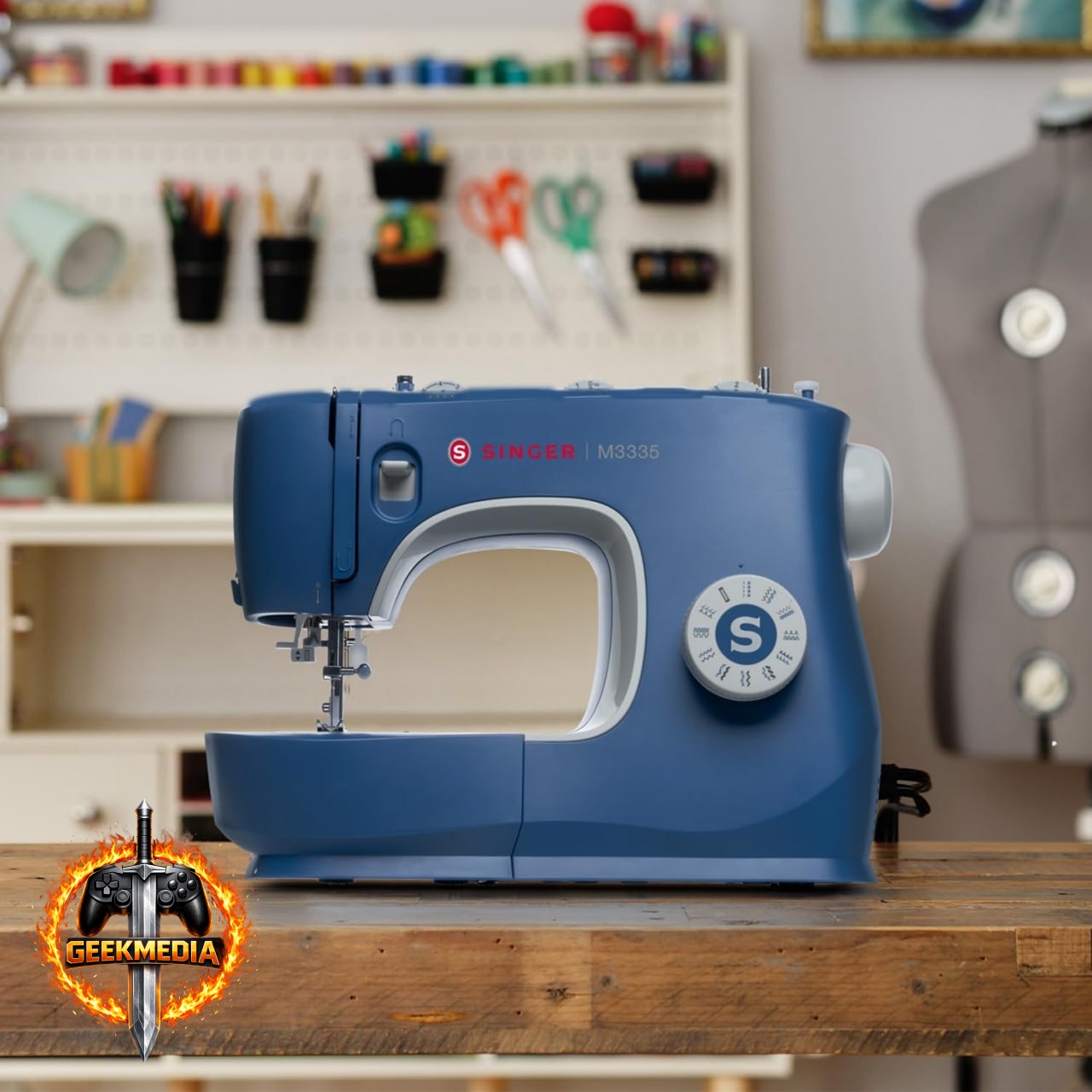 Máquina de Costura Singer M3335 Azul