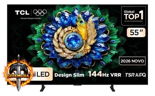 Smart TV TCL 55" QLED Mini LED 4K A400M