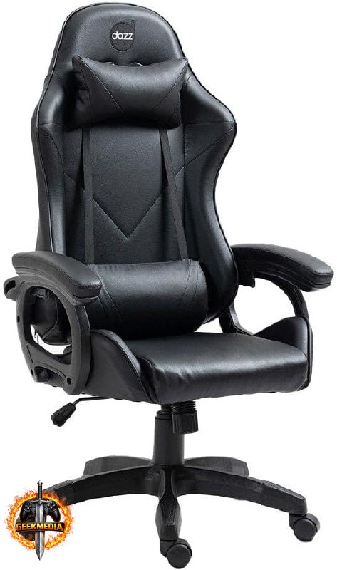 Cadeira Gamer Dazz Preta Ergonômica