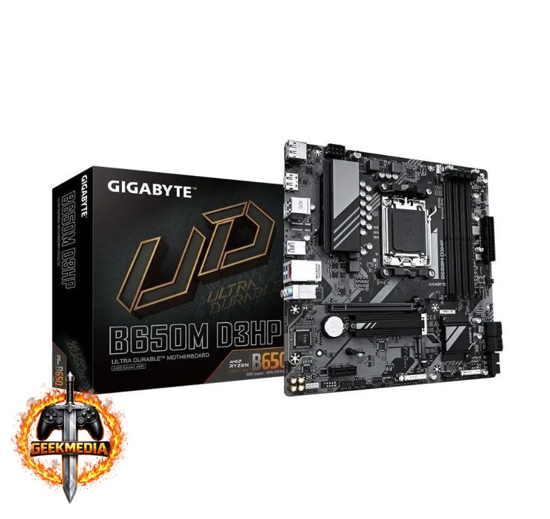 Placa Mãe Gigabyte B650M D3HP AM5 Micro ATX