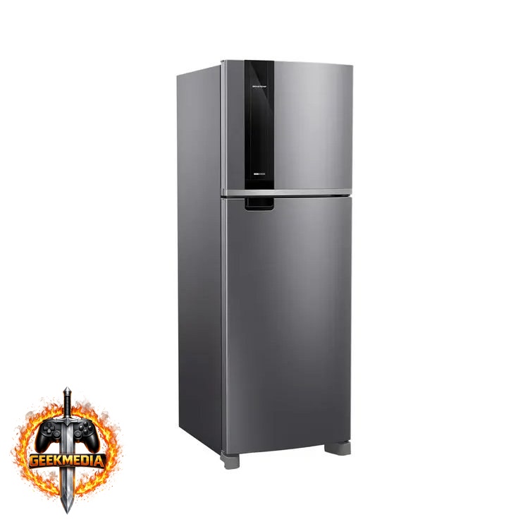 Geladeira Brastemp Frost Free 385L Duplex Inox BRM46MK
