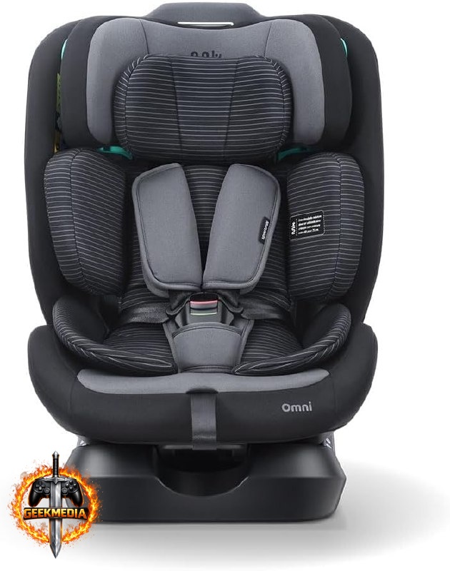 Cadeirinha Infantil Multikids Omni 0-36Kg Preto e Cinza