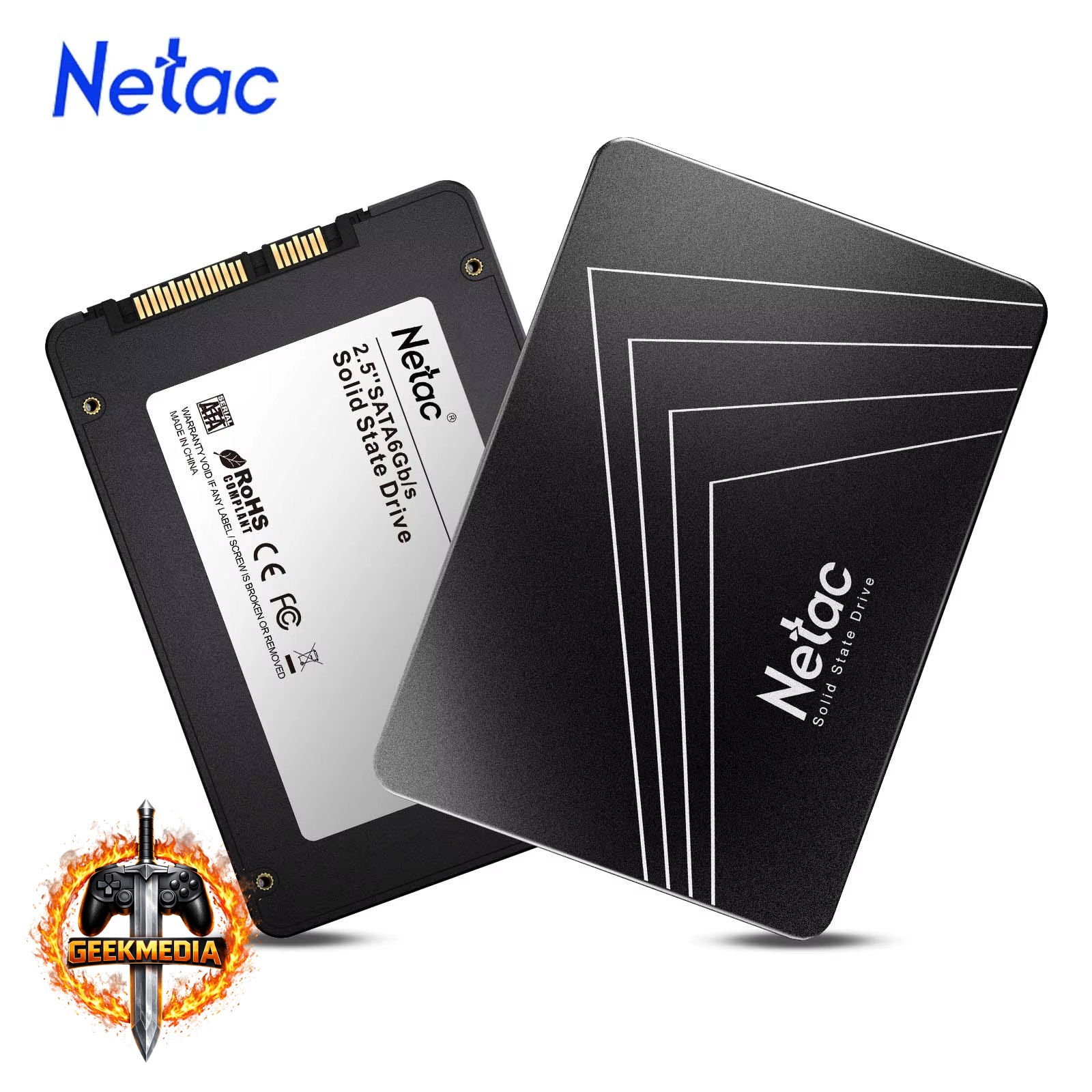SSD Netac SATA 3 512GB