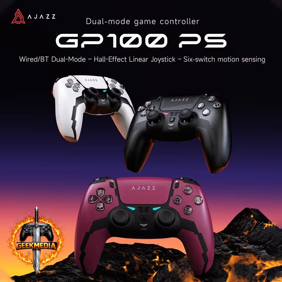 Controle Gamer AJAZZ GP100 para PS4 e PC