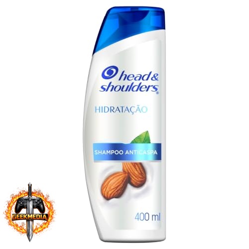 Shampoo Head & Shoulders Hidratação com Óleo de Amêndoas 400ml