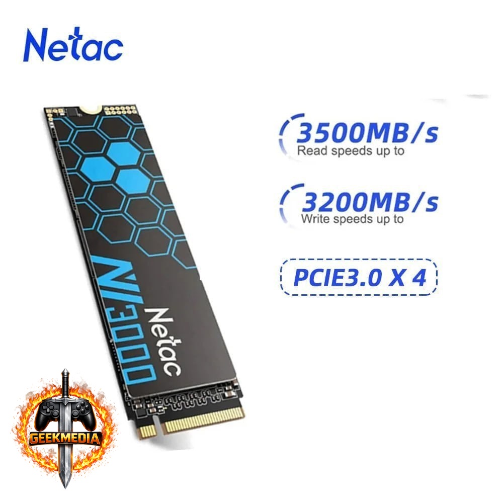 SSD NVMe 250GB Gen3 Netac