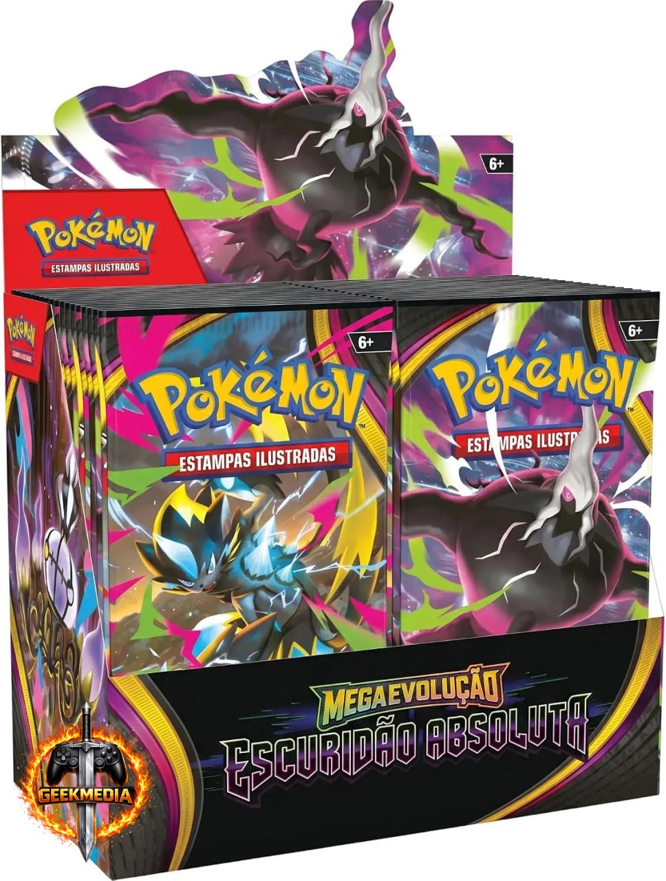 Pokémon TCG Mega Evolução - Escuridão Absoluta - Booster Box