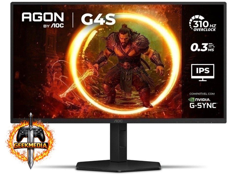 Monitor Gamer AOC Agon 25G4S 25" 310Hz IPS