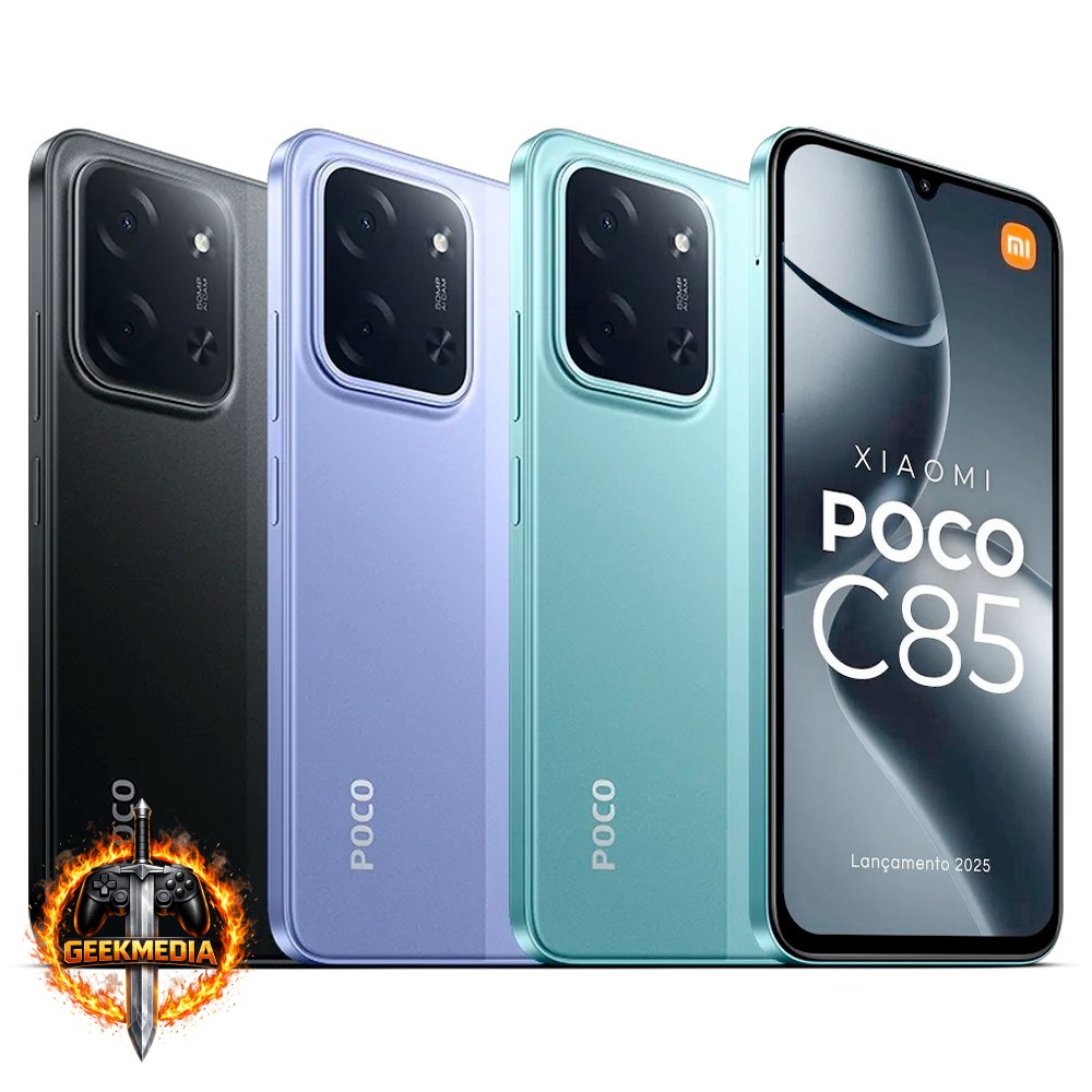 Celular Xiaomi Poco C85 8/256GB 6.9" 120Hz