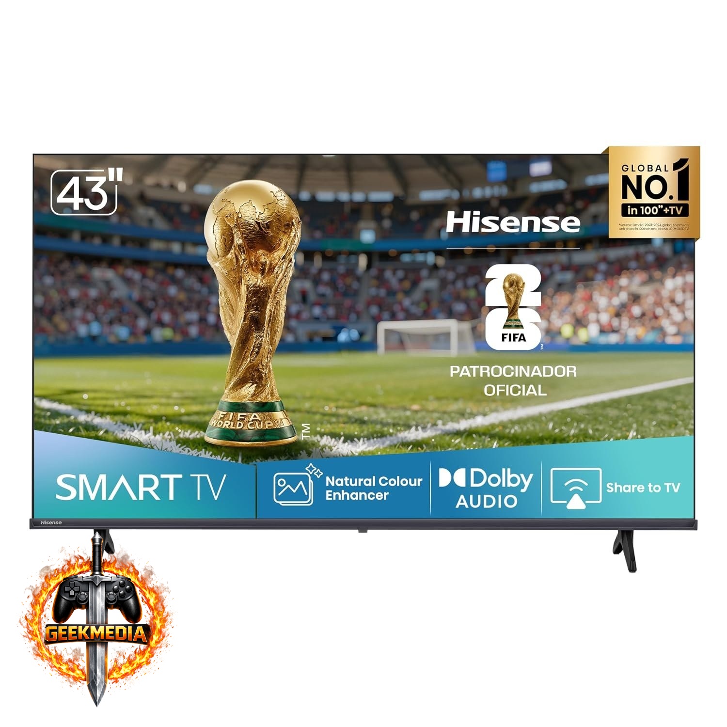 Smart TV Hisense 43" FHD 43A4NV