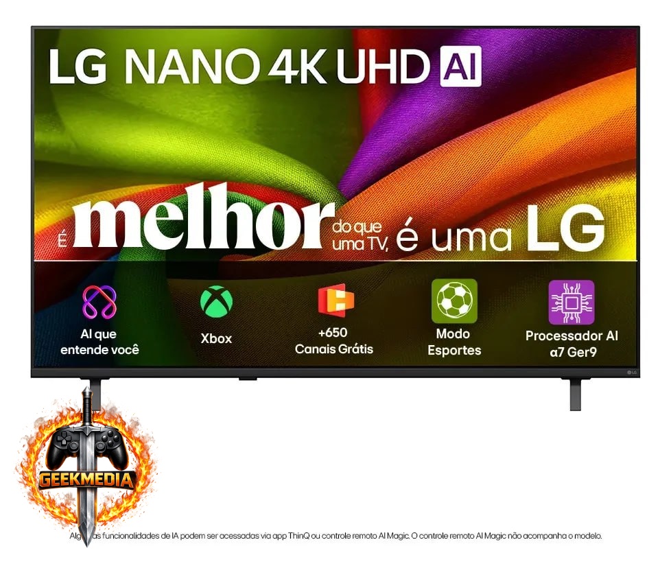 LG Smart TV 4K 50" NANO UHD AI NU850