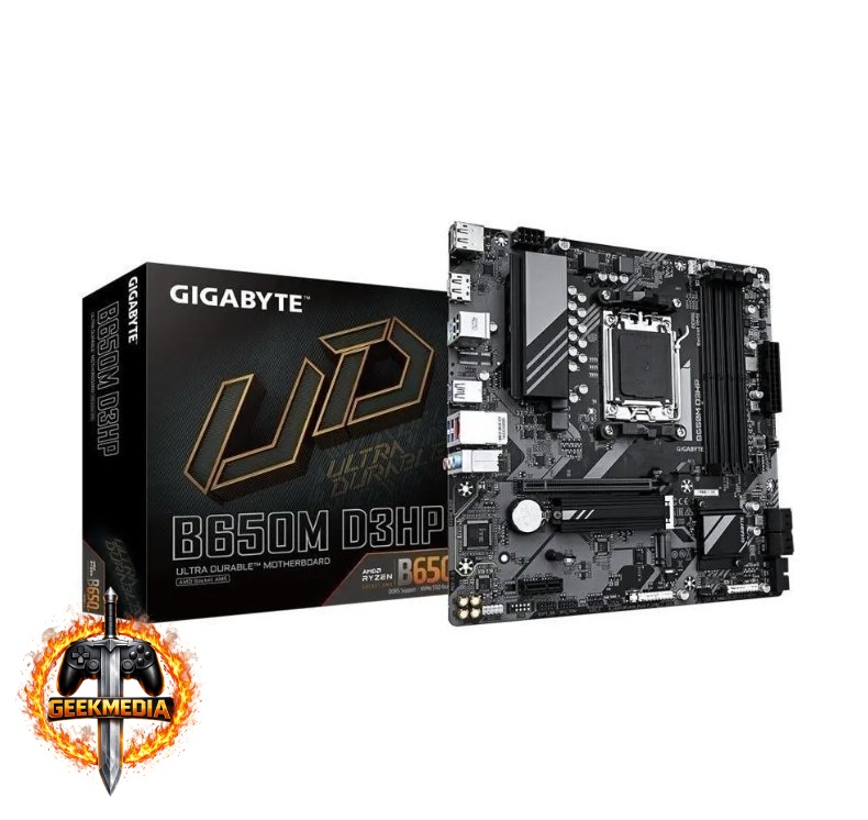 Placa Mãe Gigabyte B650M D3HP AM5 Micro ATX