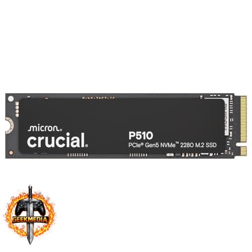 Crucial SSD NVMe P510 1TB Gen5