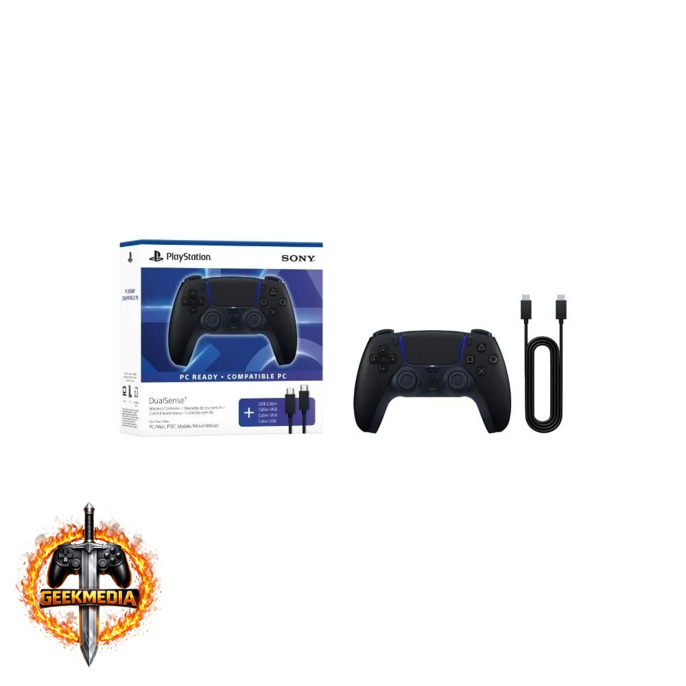 Controle Sem Fio Sony DualSense Midnight Black