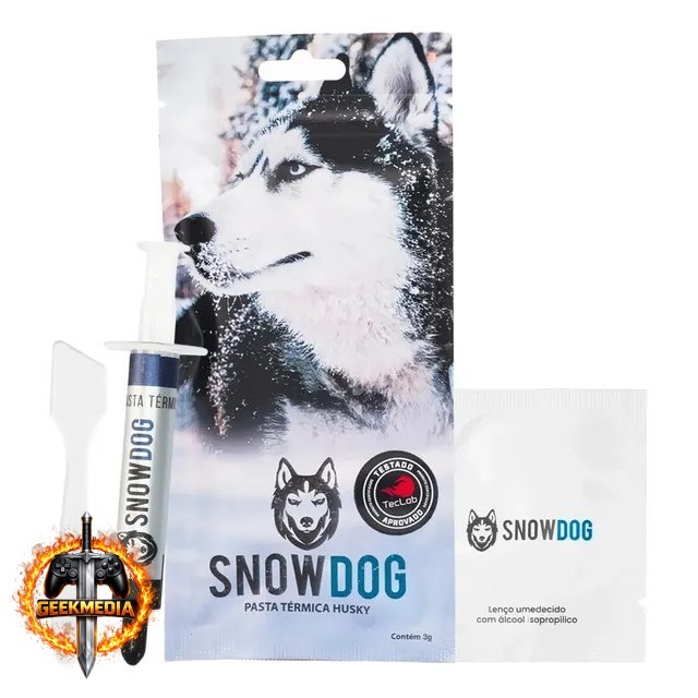 Pasta Térmica SnowDog Husky 1g (12.8W/mk)