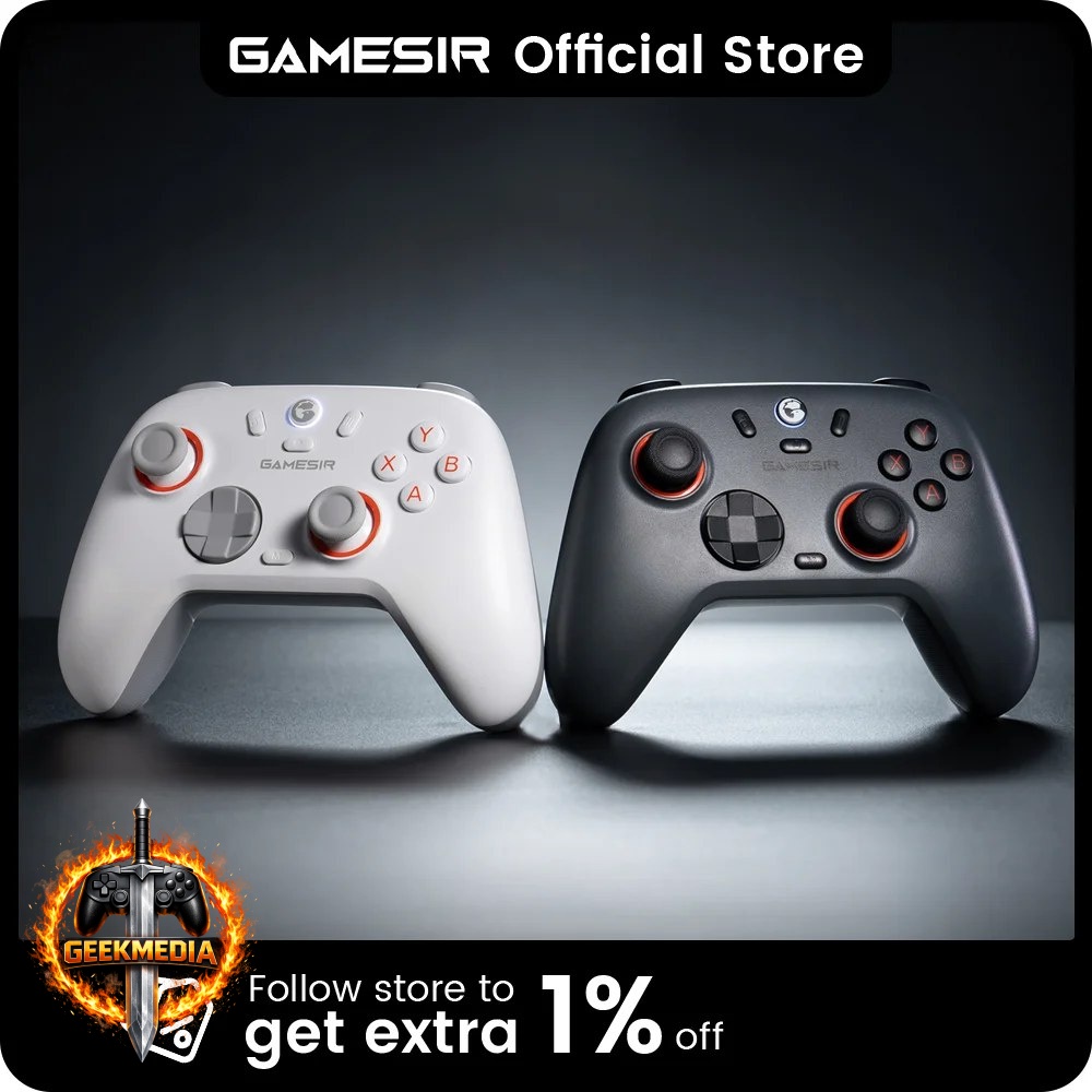 Controle GameSir Nova 2 Lite com Dock de Carregamento