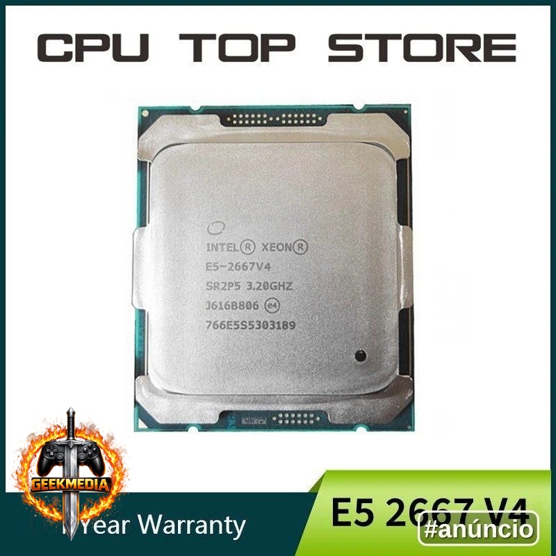 Processador Intel Xeon E5 2667 V4