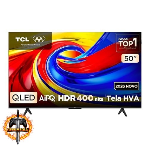 Smart TV TCL 50" QLED 4K P7L Google TV