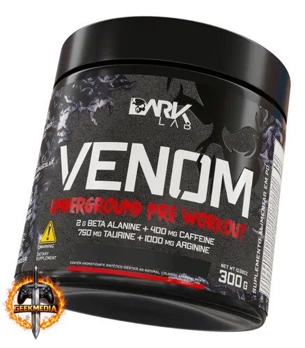 Pré Treino Venom Underground 300g Mango Loko Dark Lab