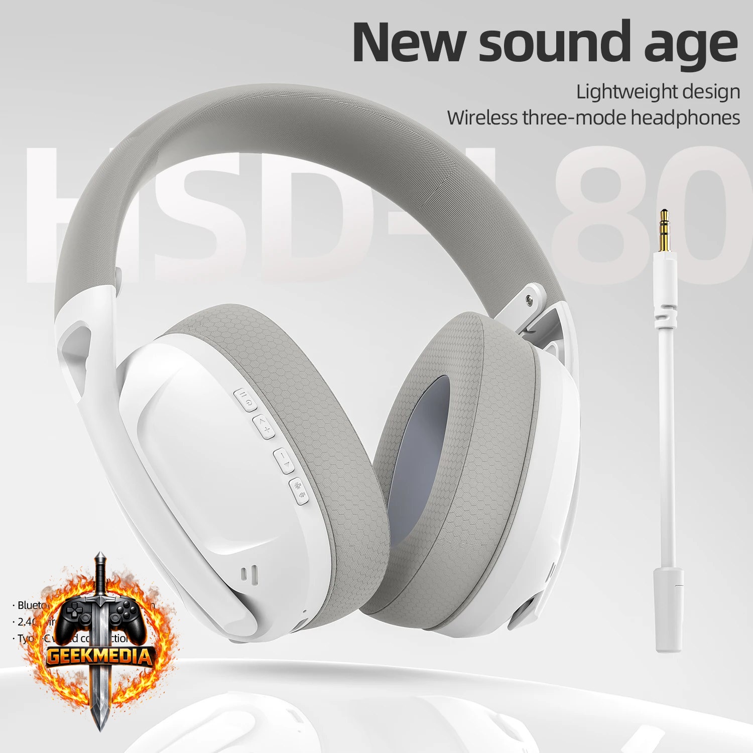 Headset Smailwolf L80 Sem Fio