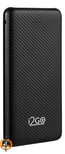 Carregador Portátil Power Bank I2go 10000mAh Preto