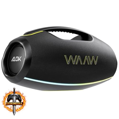 Caixa de Som WAAW by ALOK HYPERBOOM 1000 Bluetooth