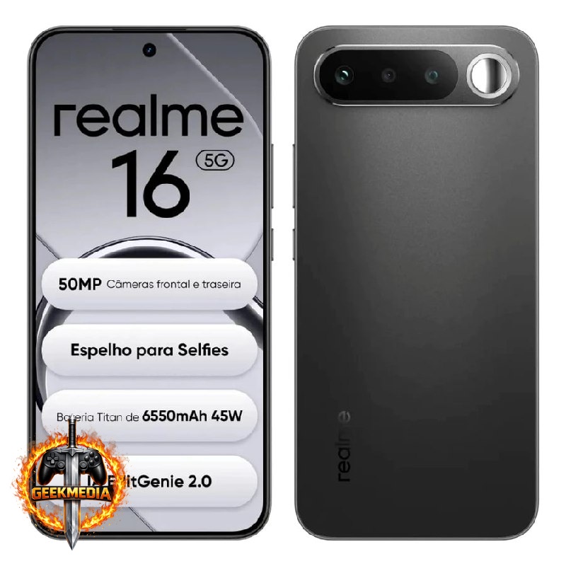Smartphone Realme 16 5G 12GB RAM 256GB