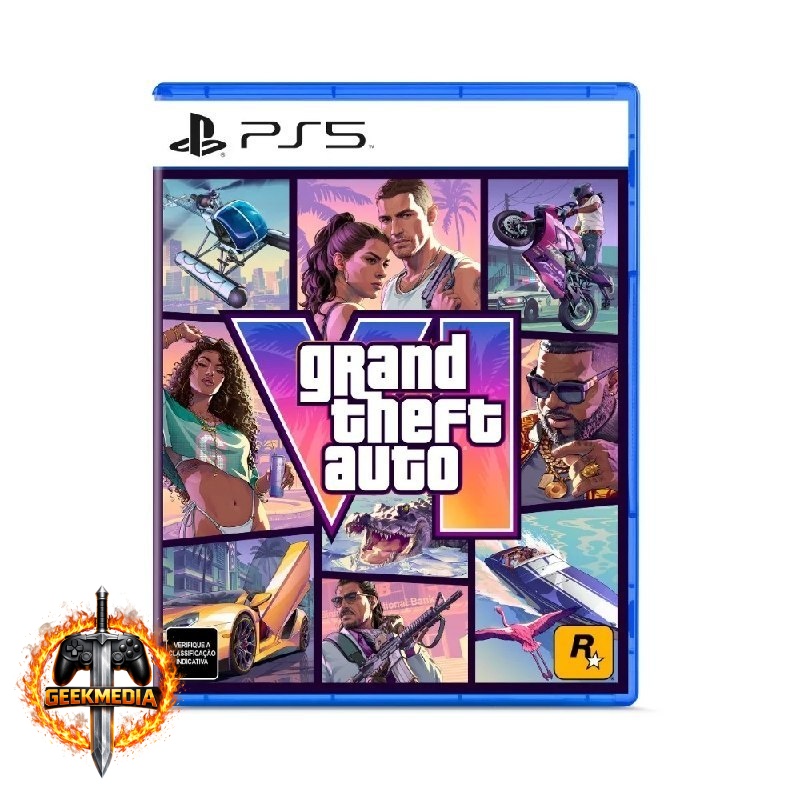 Jogo Grand Theft Auto VI - PlayStation 5 (PS5)