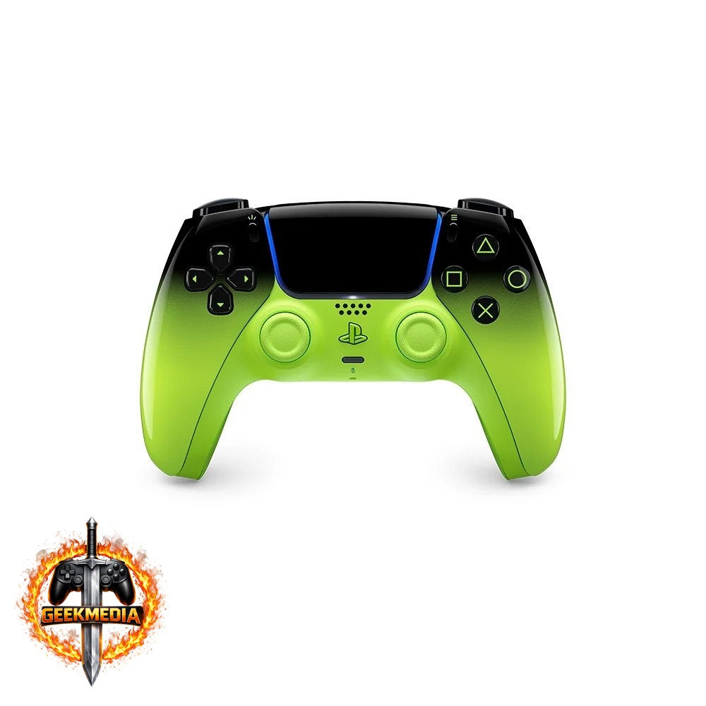 Controle Sem Fio Sony DualSense Hyperpop Remix Green