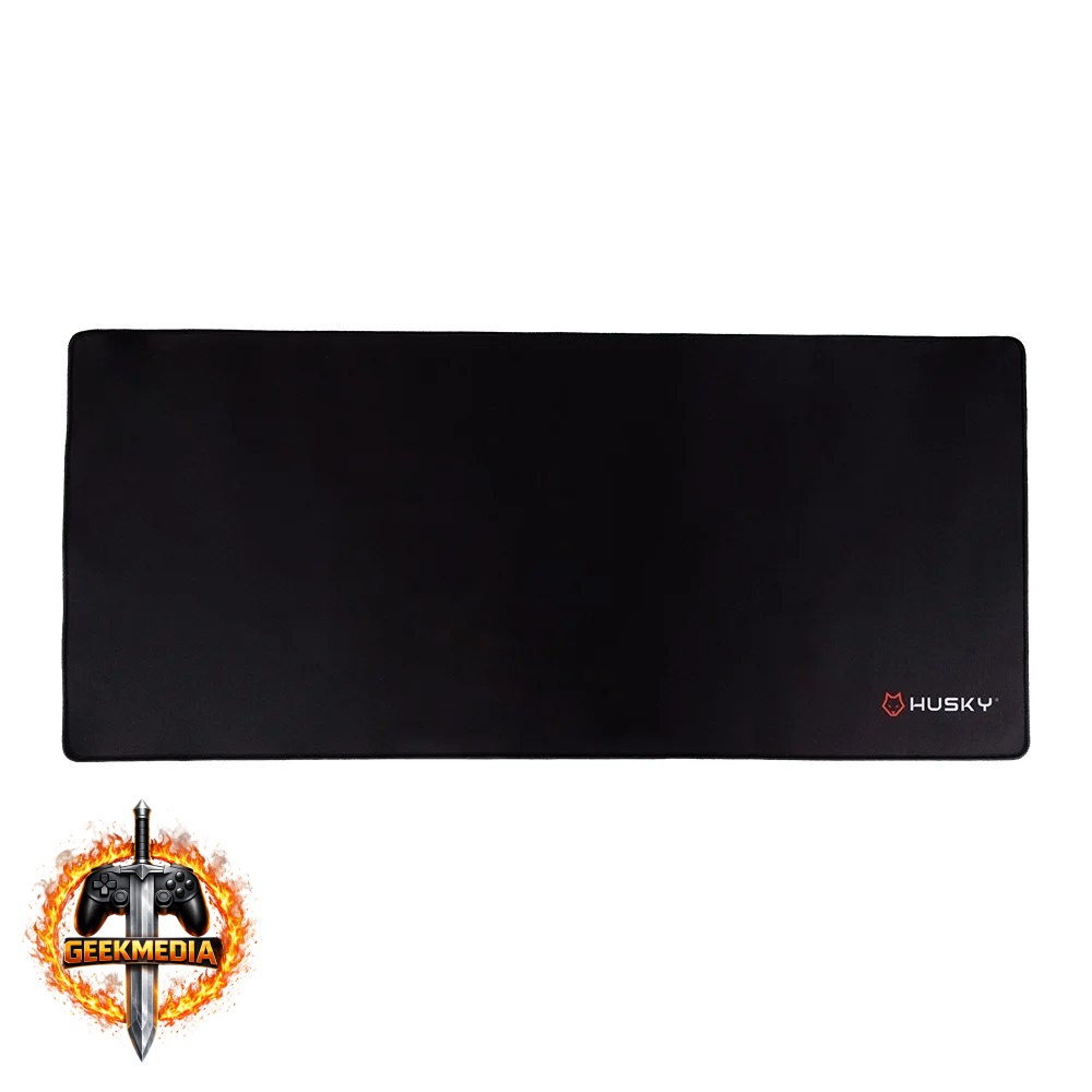 Mousepad Gamer Husky Gaming Black Frost Extra Grande 900x400mm