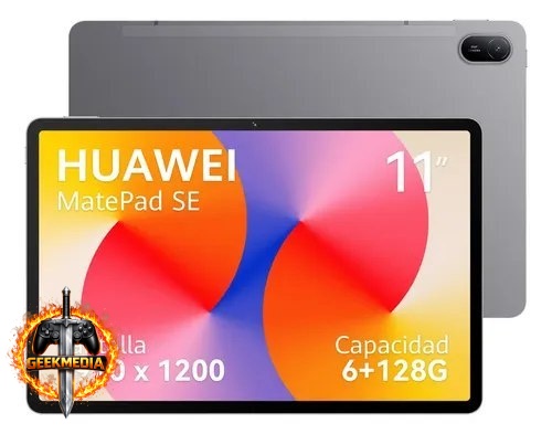 Tablet Huawei MatePad SE 11 WiFi 6128GB Cinza Nebula