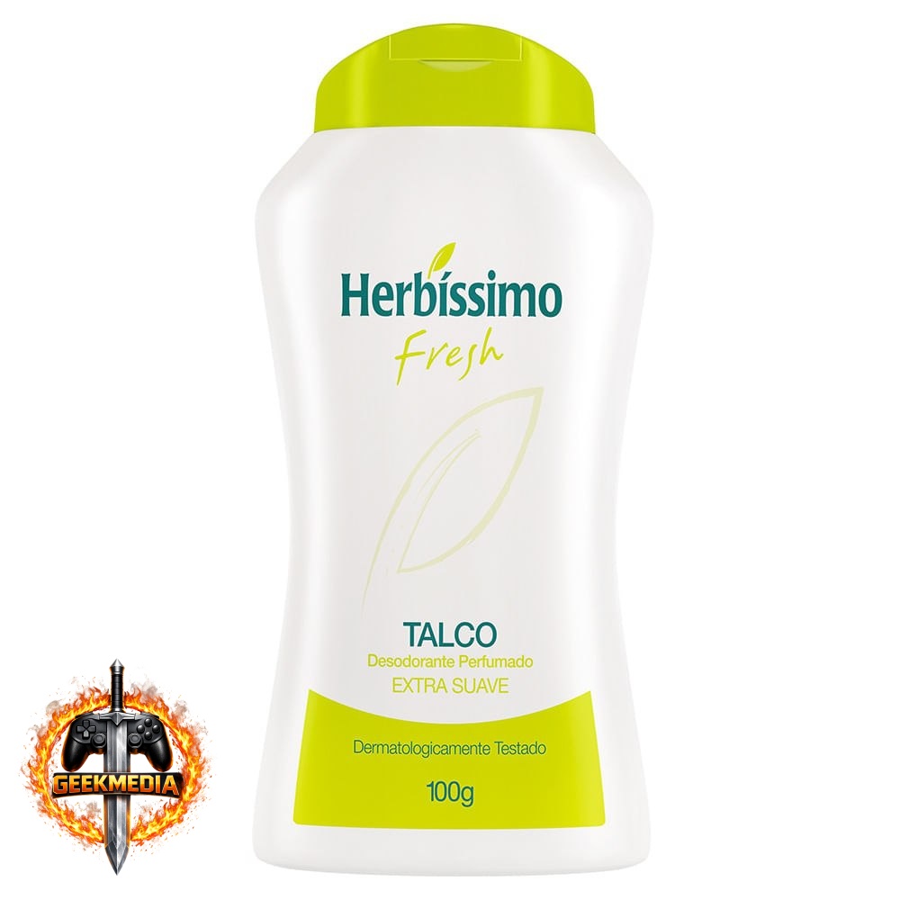 Talco Desodorante Herbissimo Fresh 100g