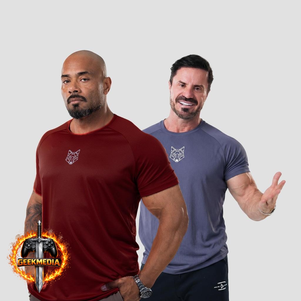Kit 2 Camisetas Masculina Dry Alpha Co