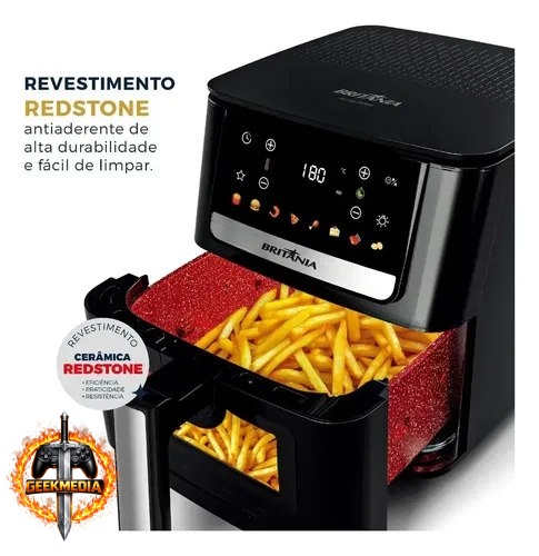 Fritadeira Air Fryer Britânia Redstone 6,5L