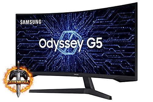 Monitor Gamer Curvo Samsung Odyssey G5 34'' Ultra WQHD