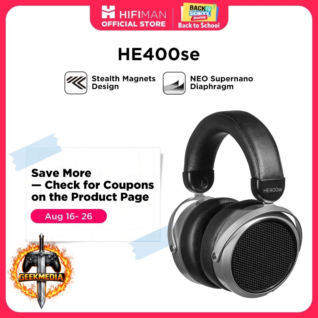 Headphone Planar Magnético Hifiman He400se