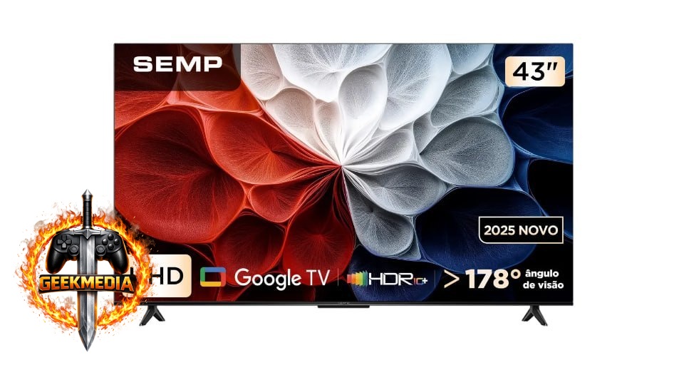Smart TV Semp 43" LED 4K UHD S62