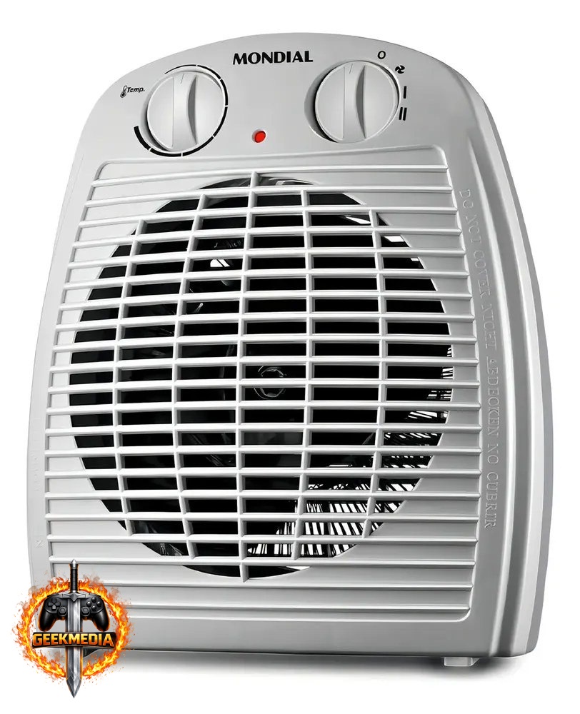 Aquecedor de Ar 2000W Mondial A-08 220V Portátil