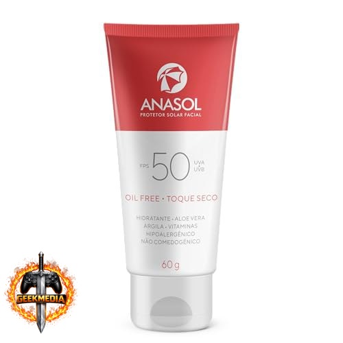 Protetor Solar Facial Anasol FPS 50 60g